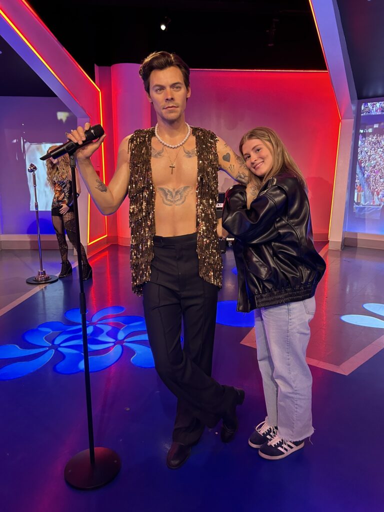 Harry Styles at the Madame Tussauds Wax Museum, Hollywood