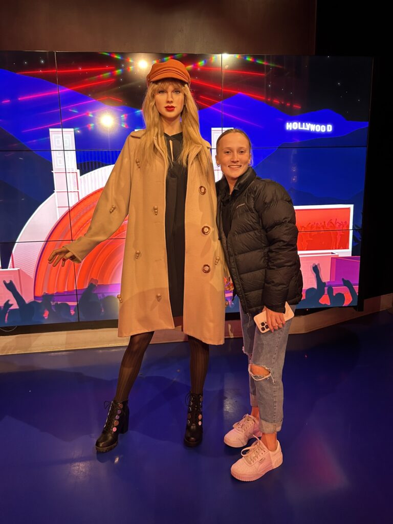 Taylor Swift at the Madame Tussauds Wax Museum, Hollywood